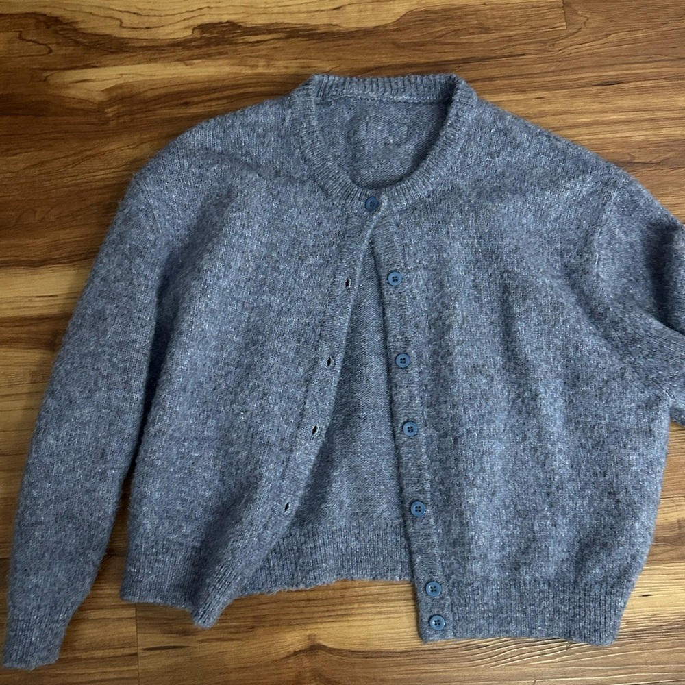 Daily Drills Gray Women's Cardigan